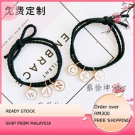 chuu new arrive ︎ DIY bracelets alphabet charm , horoscope charm lover chain bracelet DIY ︎