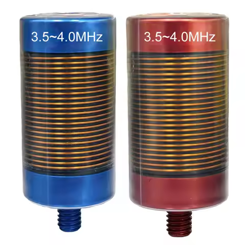 1pc 3.5MHz Coil MA-12 Shortwave For GP Antenna Accessories Stainless Steel 3.5MHz Portable 100W Coil