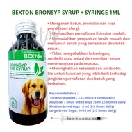 BEXTON BRONSYP SYRUP Herbal Therapy For Flu & Cough (Cats & Dog)