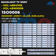 Backlight TV SONY 48 Inch KDL-48R470B KDL-48W600B 2023SONY-DIRECT-48-A B-3228-6LEDs