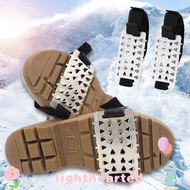 Spike Set with 26 Teeth - Stainless Steel Ice & Snow Shoe Protectors for Hiking Boots