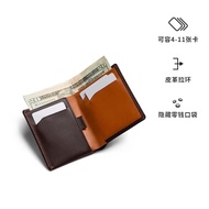 NEW original Bellroy Australia Note Sleeve Minimalist Leather Short Clip Mens Wallet Cow Leather Wal