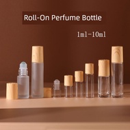 spray bottle perfume atomiser 1ml2ml3ml5ml10ml essential oil ball bottle wood grain plastic lid perf