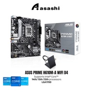 ASUS PRIME H610M-A WIFI DDR4 / D4 MOTHERBOARD COMBO INTEL G7400 / I3-12100 / 13100F / 14100 / I5-124