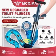 Electric Toilet Drain Clog Remover Pump High Pressure Plunger Pump Pam Tandas Tersumbat Drain Clog R