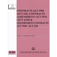 Contracts Act 1950 (Act 136), Contracts (Amendment) Act 1976 (Act A329) [As At 1st Feb 2024] ISBN: 9
