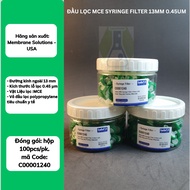 MCE Syringe Filter 13mm 0.45um LAB HA NOI - C0001240