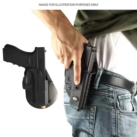 GL2 Quick Draw Holster, Outdoor Holster, Tactical Waist Holster, Classic Style, ABS Material
