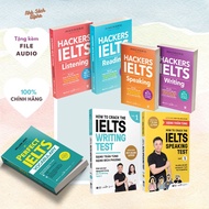 Great tips for self-reviewing IELTS exam - Odd/Combo IELTS Hackers Book + How To Crack The IELTS + P