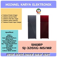 Sharp Kulkas 2 Pintu | Sj326 | Sj-326Xgmr | Sj-326Xgms | Kulkas Sharp