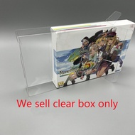 Clear transparent box For Switch NS  Rune Factory 5 game   Transparent Display storage PET Box cover