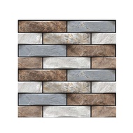 [48H Shipping] PVC Self-adhesive new marble wall stickers30*30CM Aluminum foil adhesive paper for fr
