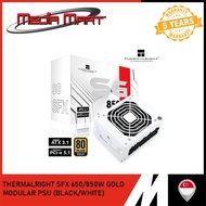 THERMALRIGHT SG SFX GOLD 650/850W POWER SUPPY (MODULAR ATX 3.1 + GEN 5.1) BLACK/WHITE