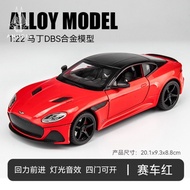 Mô Hình Xe Ôtô Kim Loại 1/24 Siêu Xe ASTON MARTIN DBS Dùng Để Trưng Bày Bàn Làm Việc Làm Đồ Chơi Trẻ