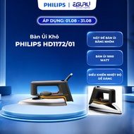 Philips HD1172 1000W Dry Iron Flat Iron - Genuine