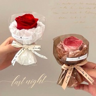 迷你小巧永生香皂花仿真小花束毕业生日礼物老师同学闺蜜玫瑰花Mini compact immortal soap flower simulation bouquet bi sijifacai888.my