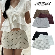Y2K SKIRT | Y2k style 2-layer low-waist khaki skirt | Bymintt