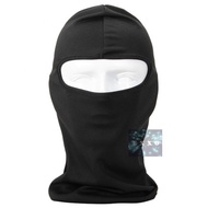 Masker Full Face Spandex Masker Motor Helm Balaclava Ninja Polos Hitam