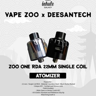 ZooMods Zoo One RDA 22MM Single Coil - VapeZoo / Zoo Mods Legal ZooOne Murmer