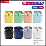 senbenbao 9 Colors TWS Bluetooth Earphone i12 inPodTouch Earphones Key Wireless Headphone Earbuds Sports Headsets For Xiaomi