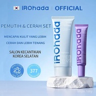 【Miya  Mall】IROHADA Kombo 2in1 | Pencuci Muka Pemutih & Krim Penghilang Flek Hitam | Pencerahan Kuli