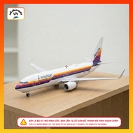 Boeing 737-800 American Airplane Assembly Paper Model - Air California - MohinhgiayVN