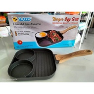 BURGER EGG GRILL FRYING PAN 2 HOLE SUGGO - BURGER EGG GRILL 2 HOLE SUGGO