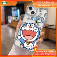 For iPhone11 13 Case Iphone 15 14 12 Pro MAX 15 14 7 8 Plus X XR XS Doraemon Advanced Transparent Ph