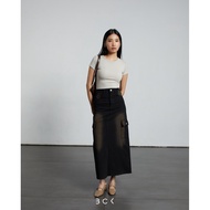 BCK - Vanka Women's Cargo Jeans Skirt