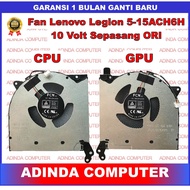 Fan Lenovo Legion 5-15ACH6H 5-15ACH6A R7000 R7000P 2021 82JW 82JK 10 Volt CPU Right GPU Left Pair OR