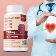 Airboy Heart and Cardiovascular Health Dietary Supplement, containing 1200 mg of red yeast rice and 
