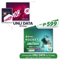 Sim With 30 Days Unlimited data For All Site (Rocket/Gomo)