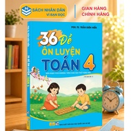 Book - 36 Math Review Questions for Grade 4 - Compiled according to the new GDPT program - nd