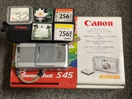 Canon S45 新淨全齊 CCD 相機