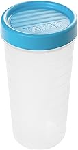 TATAY Food Storage, Airtight, 0.6L of Capacity, Screw Lid, BPA free, Suitable Microwave and Dishwash