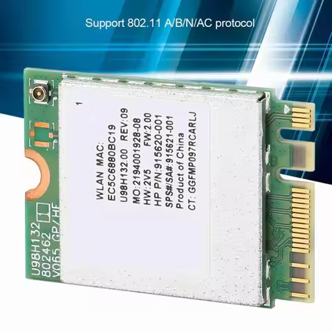 AC Wireless Network Card 433M HighSpeed Transmission For Laptops Desktops RTL8821CE