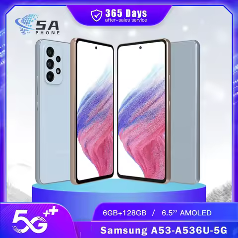 Original Samsung Galaxy A35 A356U 5G Mobile Phone NFC 6GB+128GB 120Hz 6.7'' 50MP+8MP+5MP+13MP Exynos