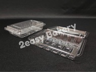 Kuih Container OP-2H / 2H / Disposable Plastic Clear Bakery Container / Bekas Kuih (100pcs±)