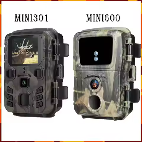 Mini600/Mini301 Mini Trail Hunting Camera Wildlife Hunter Cameras 20MP 1080P Forest Animal Cam Photo