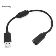 USB Breakaway Extension Cable Adapter Cord for Xbox 360 Wired Gamepad Controller