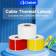 CLABEL 220B/230B/221B Label Printer Wire And Cable Thermal Label Sticker Roll Waterproof