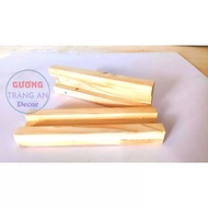 Wooden base, wooden base, elegant and sophisticated floor mirror base (GUONG trang AN)