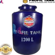 Tangki Air Plastik Profil Tank 1200 Liter TDA Toren Tandon Orinal