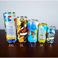 Viral Target Piggy Bank Tin Piggy Bank/ Character Piggy Bank Savings/ 5 MILLION 10 MILLION 15 MILLIO