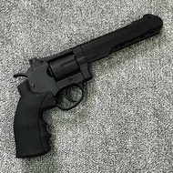 【 賀臻生存遊戲 】FS 華山 6吋 6mm 全金屬 直壓槍 CO2 左輪手槍 黑色