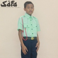 BAJU KEMEJA TUNAS KADET REMAJA SEKOLAH KRS TKRS LENGAN PENDEK SERAGAM SEKOLAH SCHOOL UNIFORM