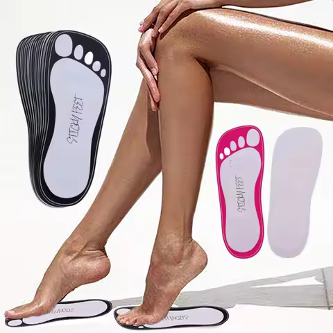 20Pc Disposable Cardboard Tanning Feet Pad Tanning Slipper Tanning Sticky Feet Spray Tan Foot Pads P