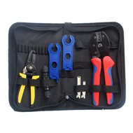 คีมย้ำ MC4 ชุดเครื่องมือย้ำข้อต่อ MC4 งานโซล่าเซลล์(หลากหลายแพ็คเกจให้เลือก)