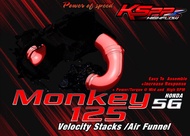 คอกรอง Monkey125 [5G] / Velocity stack -Monkey125 -Intake air pipe Monkey125 -Velocity stackMonkey12