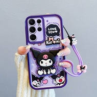 เคส s25 ultra เคส samsung s25 ultra Casing samsung s25 ultra Casing Strawberry Bear Kuromi Cartoon T